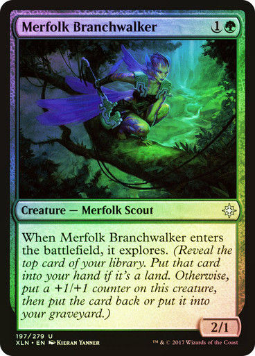 Merfolk Branchwalker (XLN) (197) / Foil