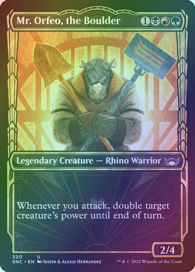 Mr. Orfeo, the Boulder (SNC) (320) / Showcase / Foil