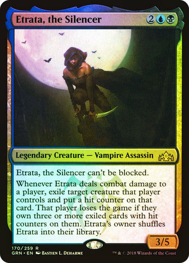 Etrata, the Silencer (GRN) (170) / Foil