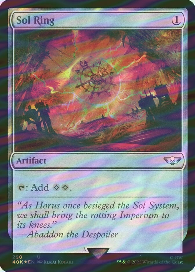 Sol Ring (40K) (250★) / Surge Foil