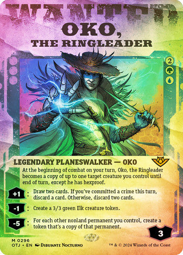 Oko, the Ringleader (otj) (296) / Foil Showcase