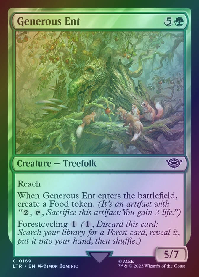 Generous Ent (LTR) (169) / Foil