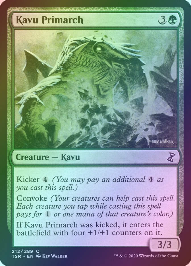 Kavu Primarch (TSR) (212) / Foil