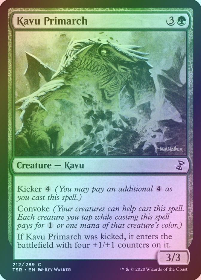 Kavu Primarch (TSR) (212) / Foil