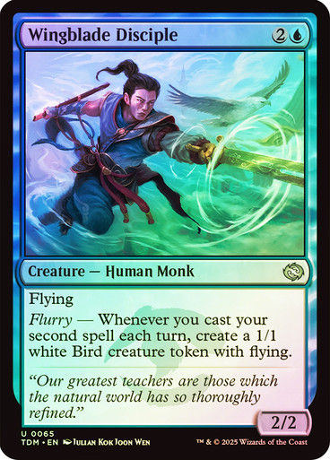 Wingblade Disciple (TDM) (65) / Foil