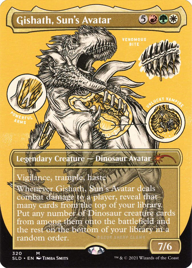 Gishath, Sun's Avatar (SLD) (320) / Borderless
