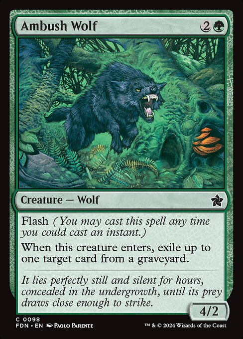 Ambush Wolf (FDN) (98)