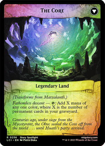 Matzalantli, the Great Door // The Core (lci) / Foil — cara 2 de 2