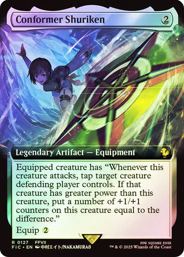Conformer Shuriken (FIC) (127) / Extended Art / Foil