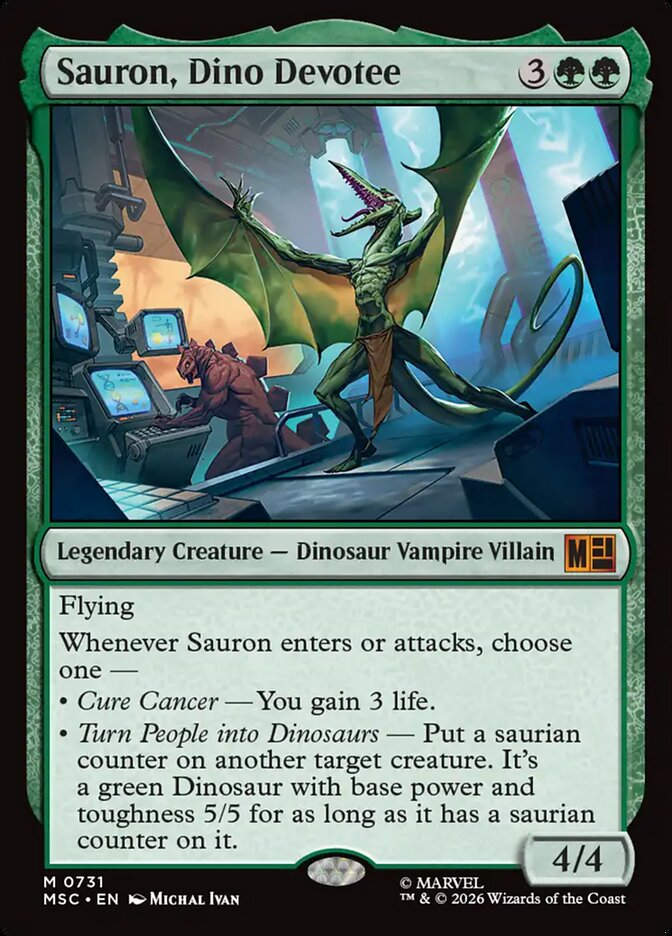 Sauron, Dino Devotee (MSC) (731)