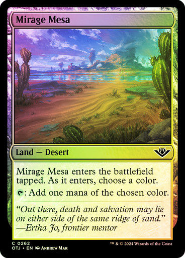Mirage Mesa (otj) (262) / Foil