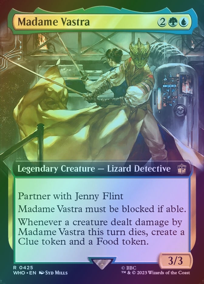 Madame Vastra (WHO) (425) / Extended Art / Foil