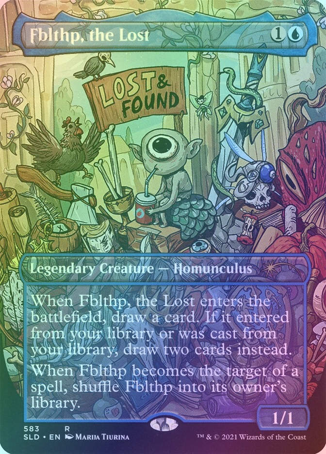 Fblthp, the Lost (SLD) (583) / Borderless / Foil