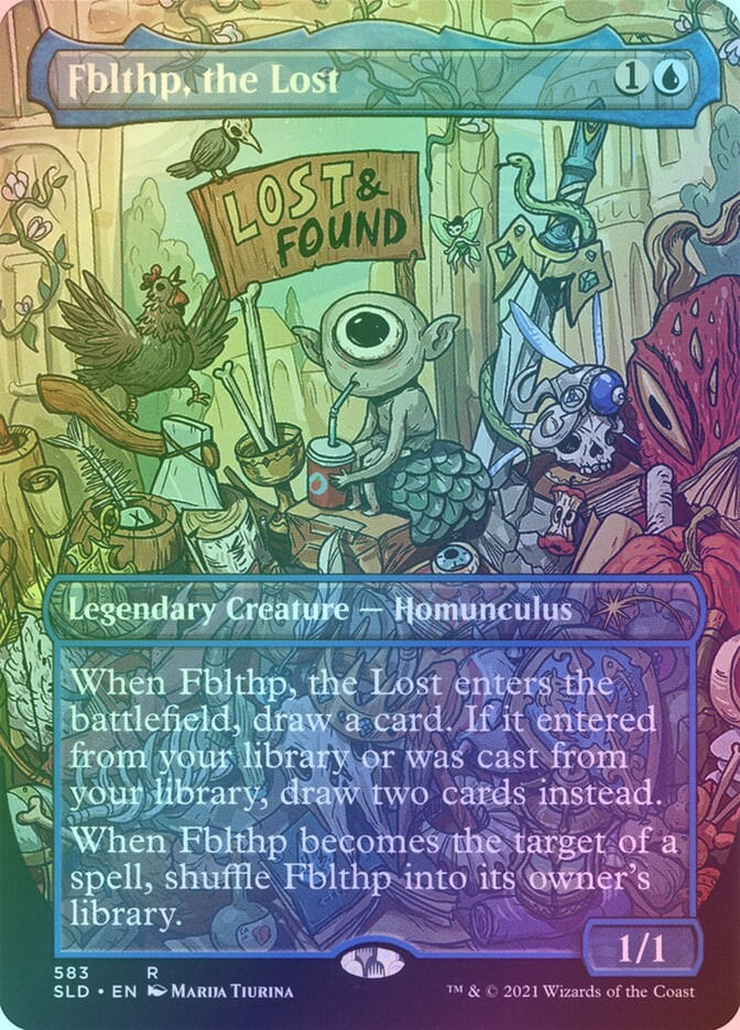 Fblthp, the Lost (SLD) (583) / Borderless / Foil