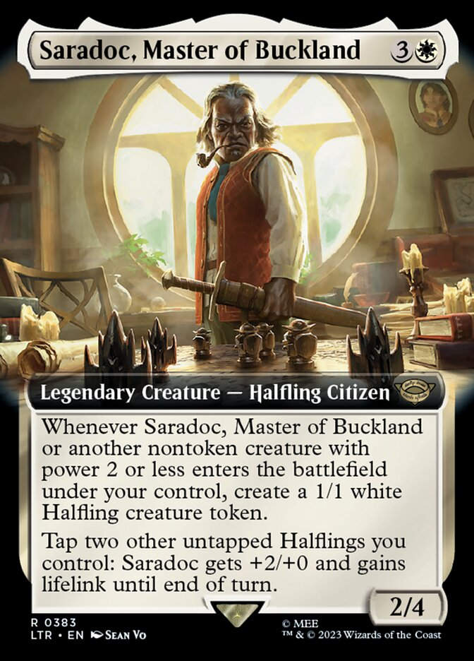 Saradoc, Master of Buckland (LTR) (383) / Extended Art