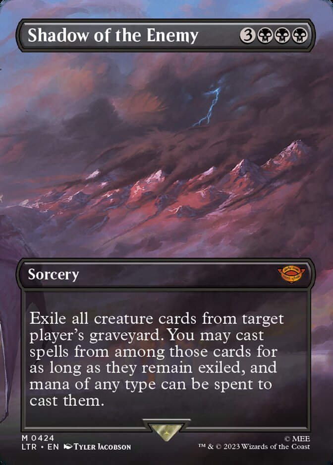 Shadow of the Enemy (LTR) (424) / Borderless