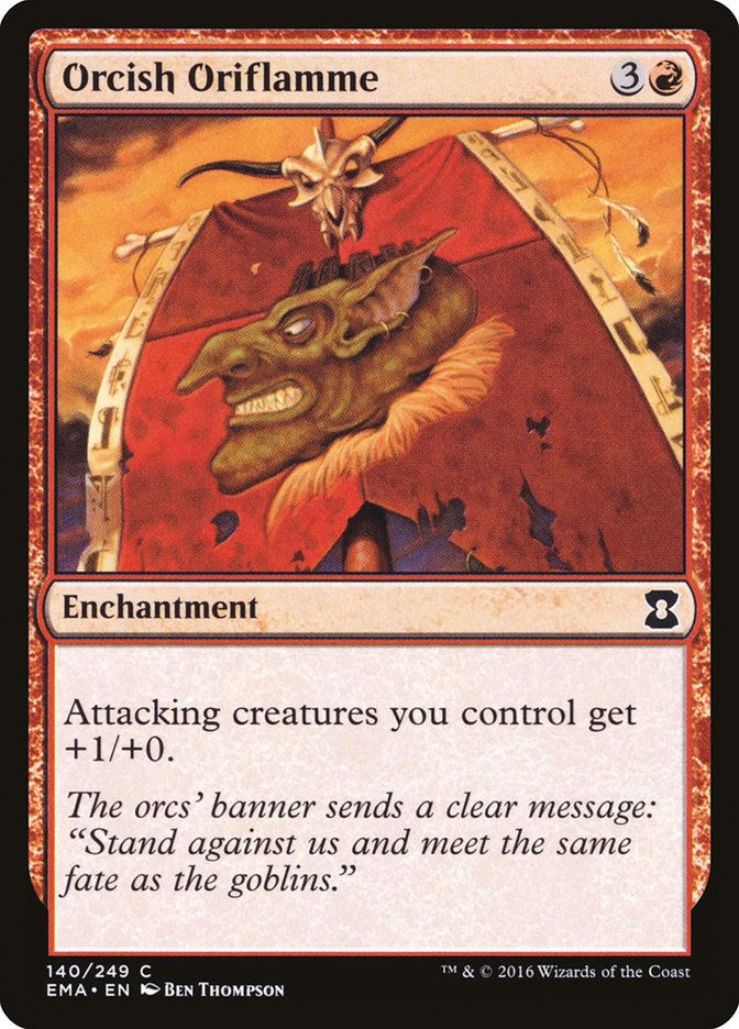 Orcish Oriflamme (ema)