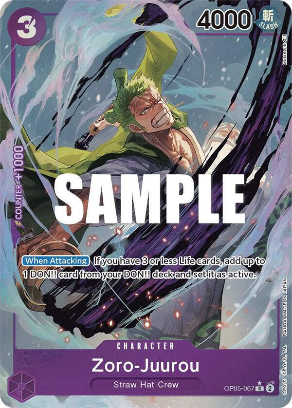 Zoro-Juurou (Alternate Art) (OP05-067) / Foil
