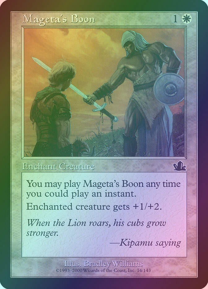 Mageta's Boon (PCY) (14) / Foil