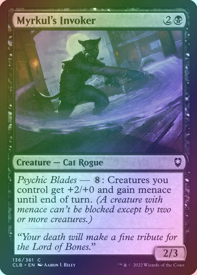Myrkul's Invoker (CLB) (136) / Foil