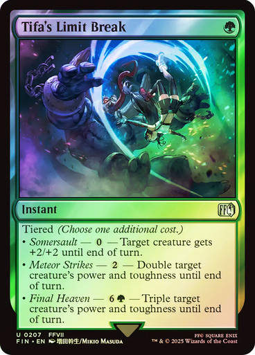 Tifa's Limit Break (FIN) (207) / Foil