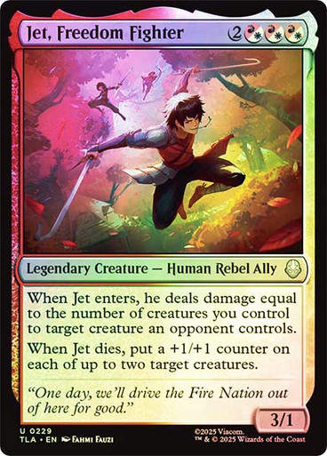 Jet, Freedom Fighter (TLA) (229) / Foil