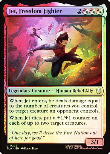 Jet, Freedom Fighter (TLA) (229) / Foil