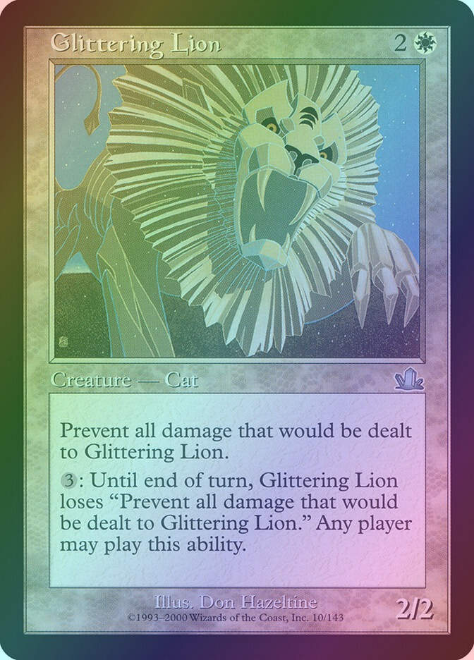 Glittering Lion (PCY) (10) / Foil