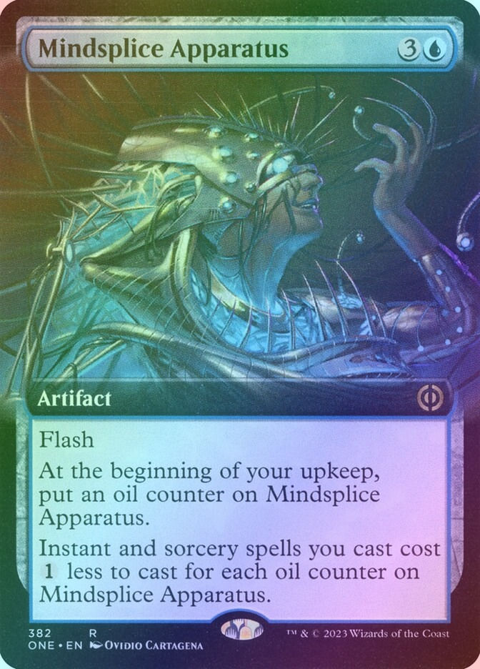 Mindsplice Apparatus (ONE) (382) / Extended Art / Foil
