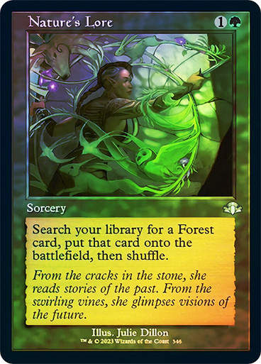 Nature's Lore (DMR) / Showcase / Foil