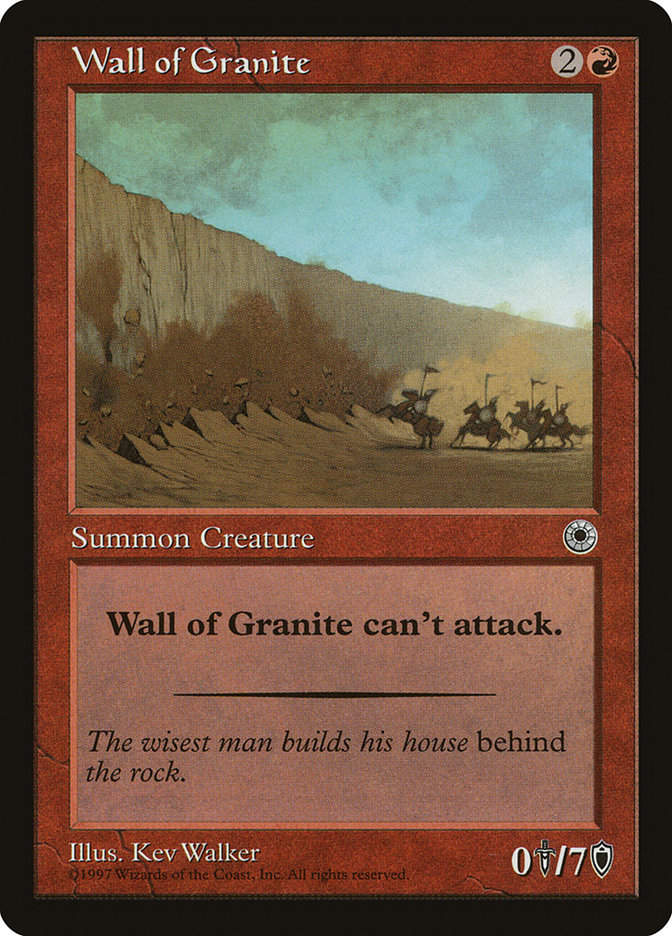 Wall of Granite (por)