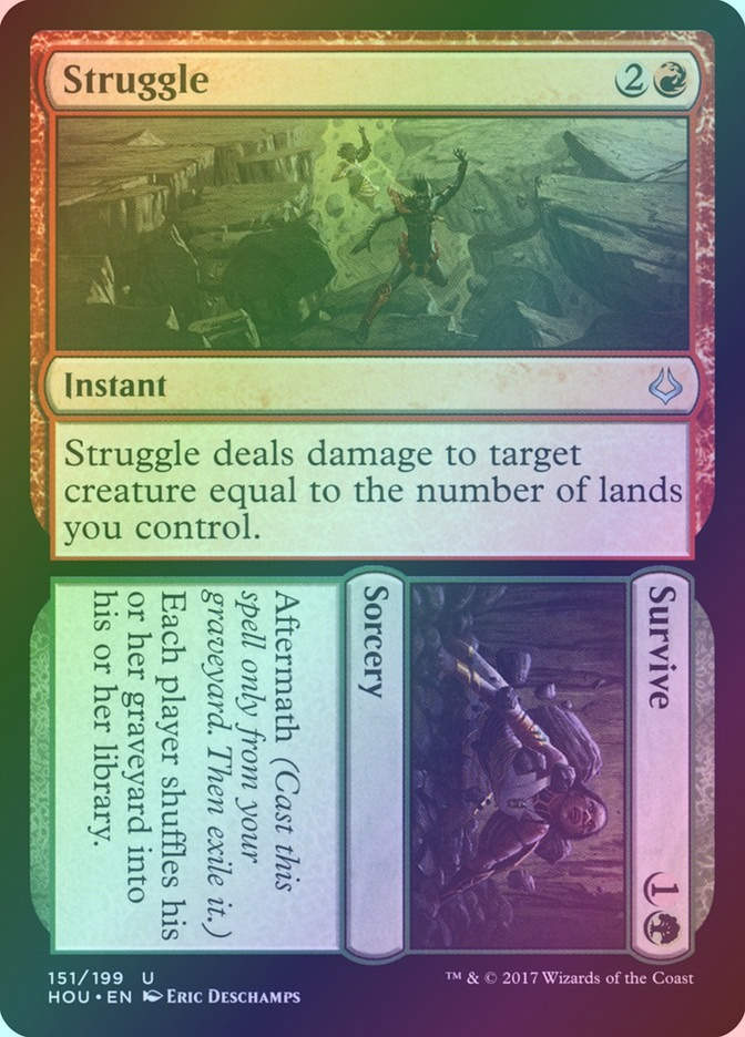Struggle // Survive (HOU) (151) / Foil