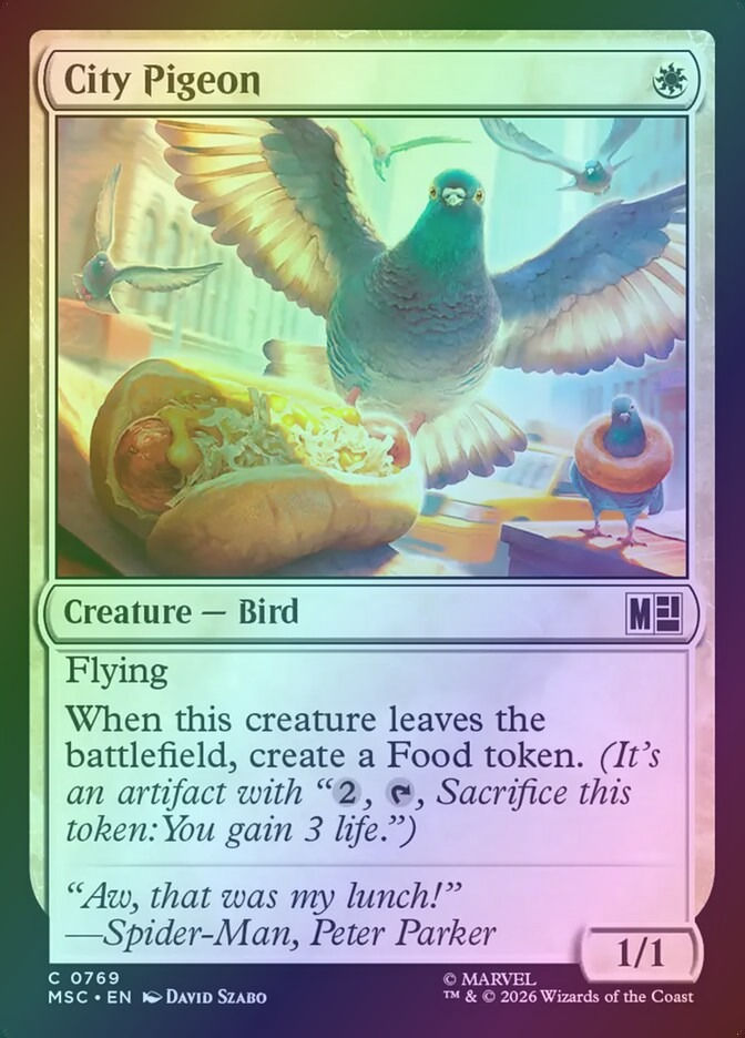 City Pigeon (MSC) (769) / Foil