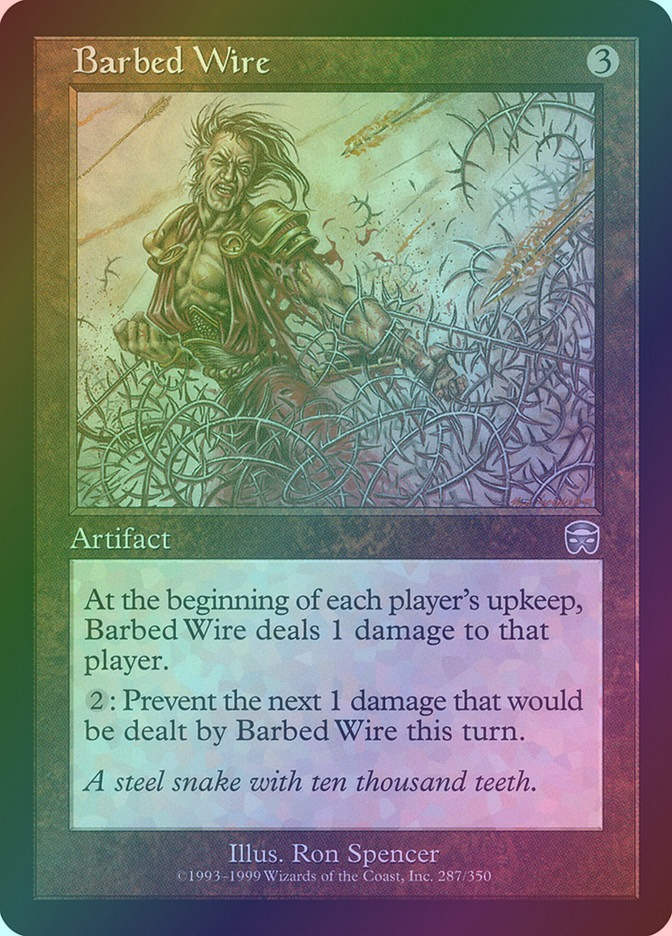 Barbed Wire (MMQ) (287) / Foil
