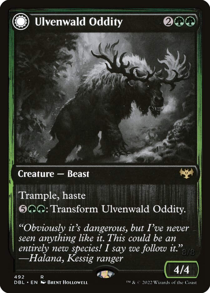 Ulvenwald Oddity // Ulvenwald Behemoth (DBL) (492)