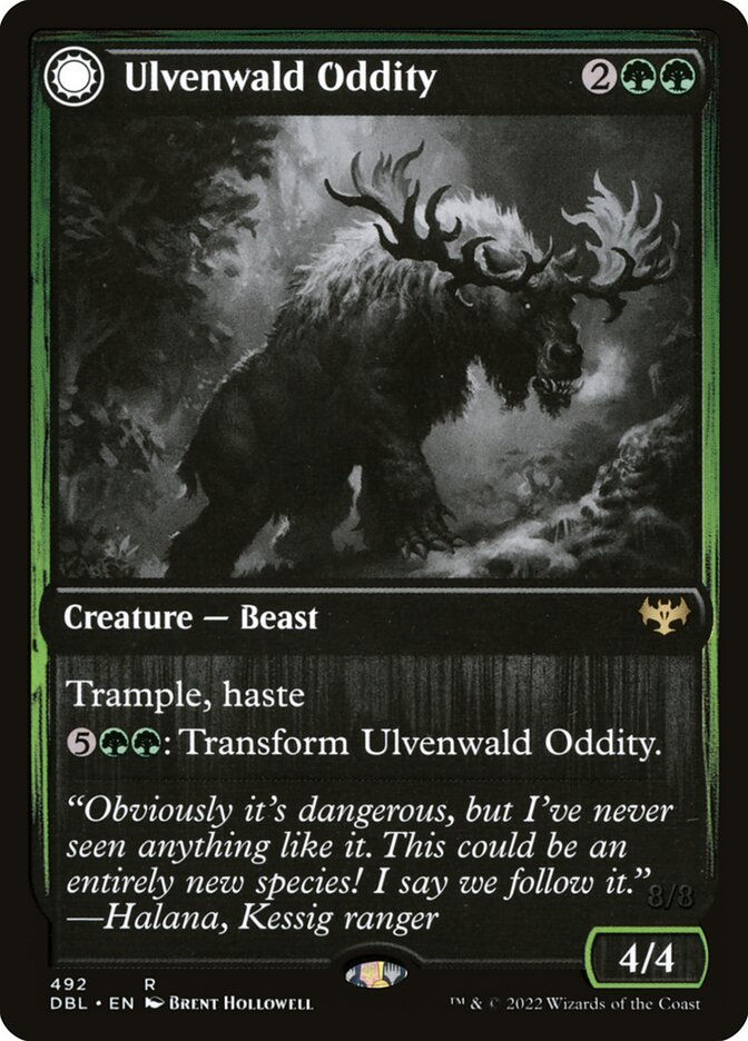 Ulvenwald Oddity // Ulvenwald Behemoth (DBL) (492) — cara 1 de 2