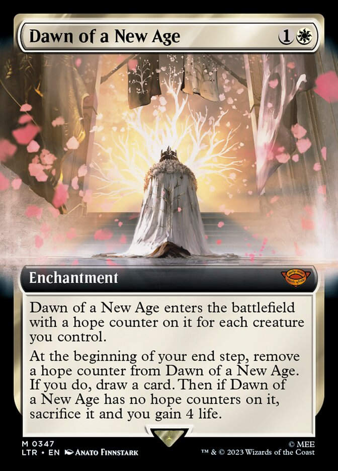 Dawn of a New Age (LTR) (347) / Extended Art