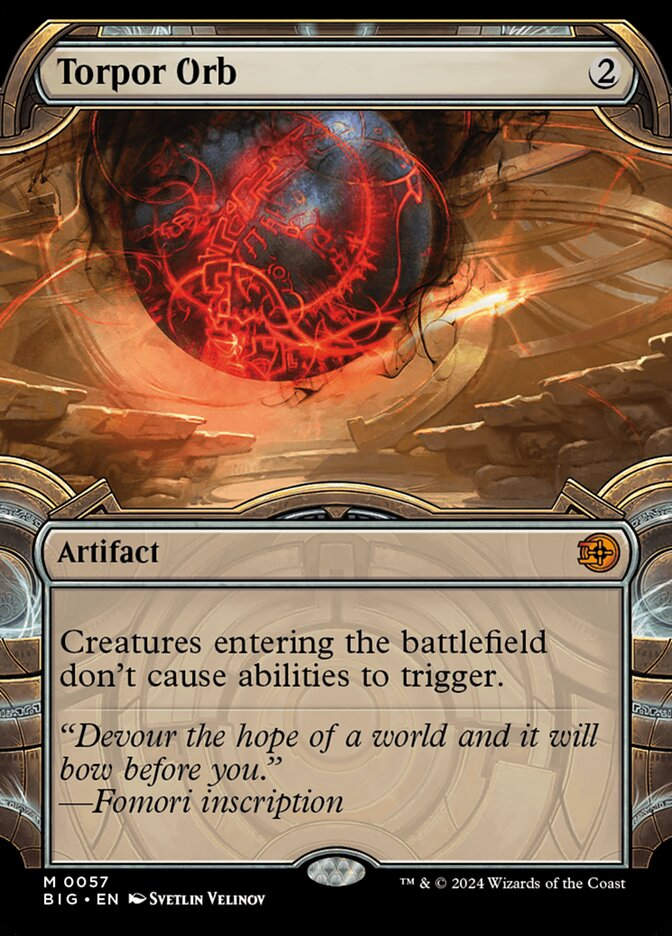 Torpor Orb (BIG) (57) / Showcase