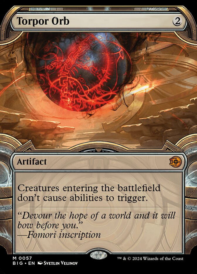 Torpor Orb (BIG) (57) / Showcase