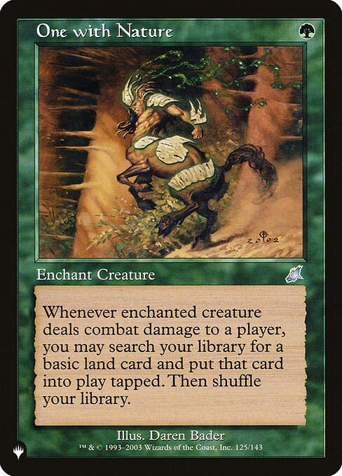 One with Nature (PLST) (SCG-125)