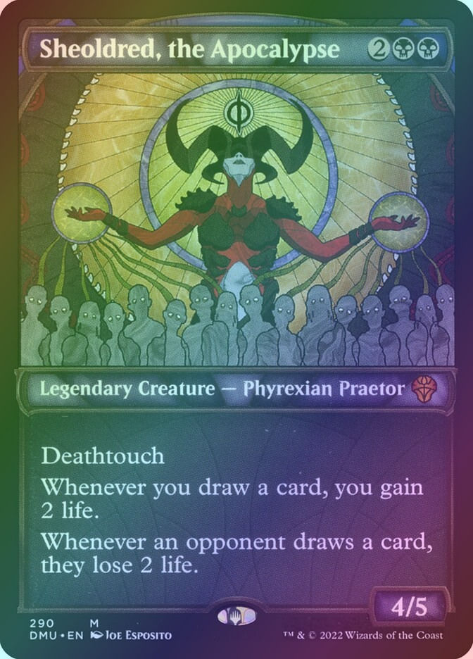 Sheoldred, the Apocalypse (DMU) (290) / Showcase / Foil