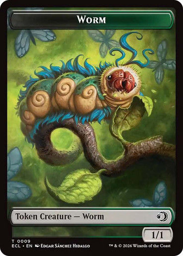Merfolk // Worm (TECL) — cara 2 de 2