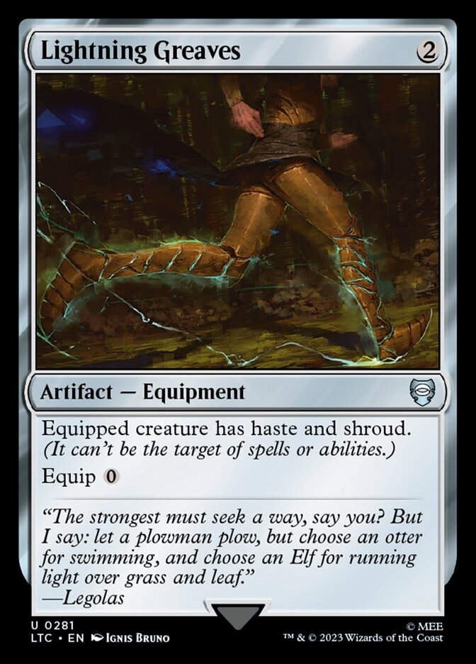 Lightning Greaves (LTC) (281)