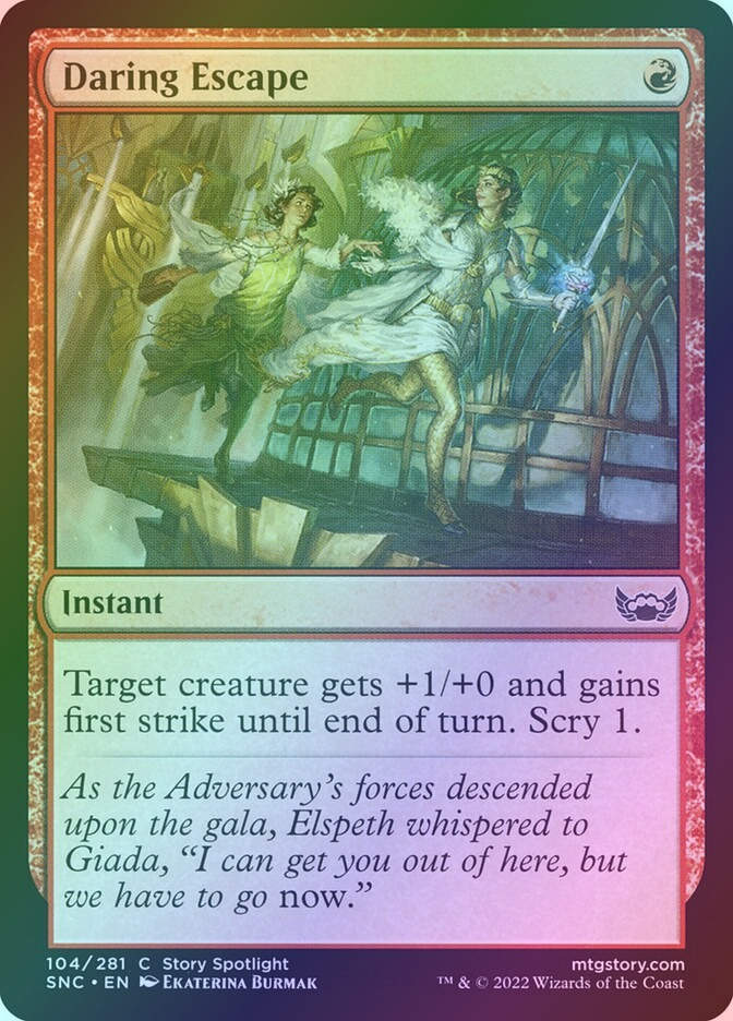 Daring Escape (SNC) (104) / Foil