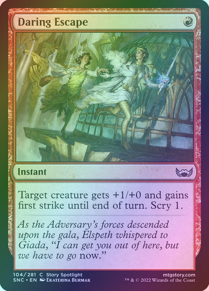 Daring Escape (SNC) (104) / Foil