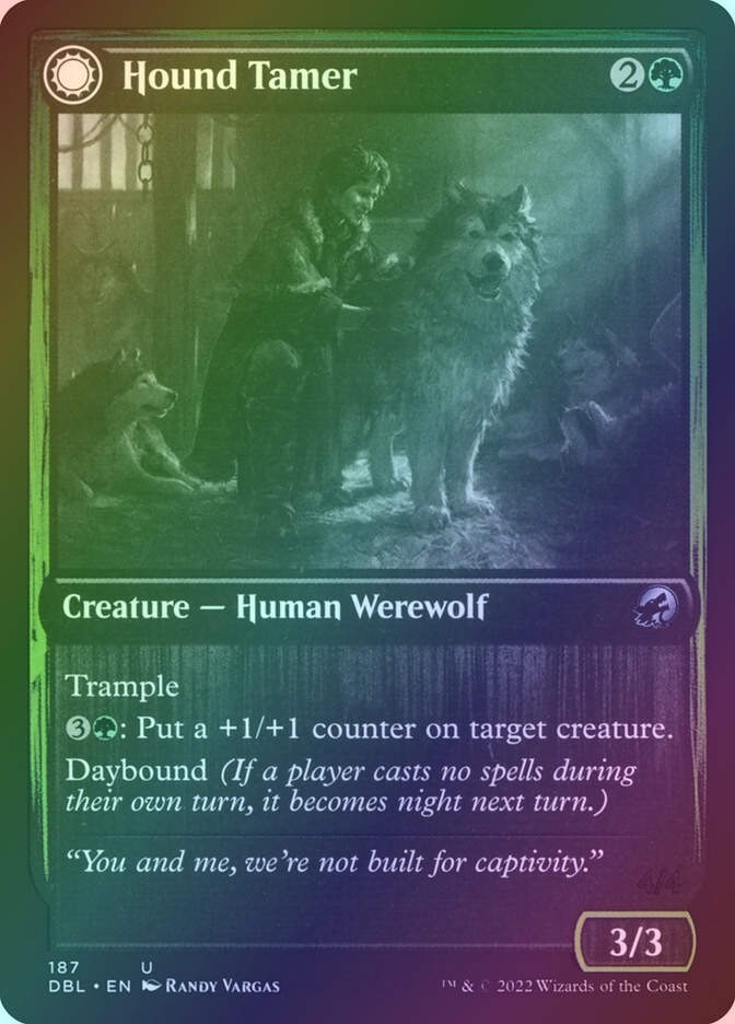 Hound Tamer // Untamed Pup (DBL) (187) / Foil