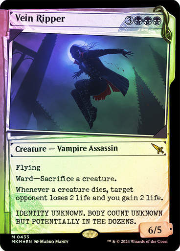 Vein Ripper (mkm) (433) / Showcase Invisible Ink