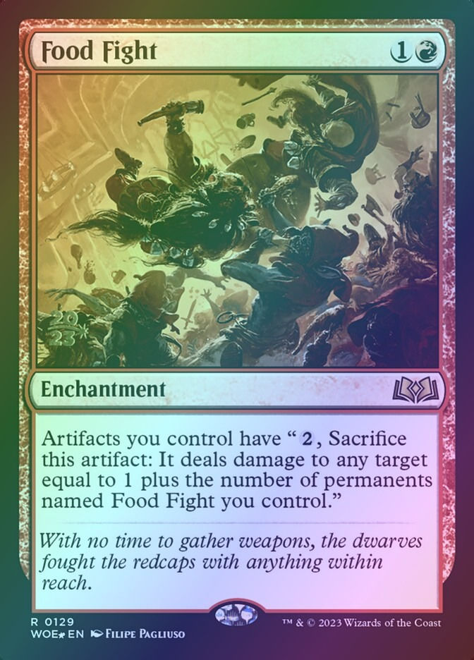 Food Fight (PWOE) (129s) / Foil
