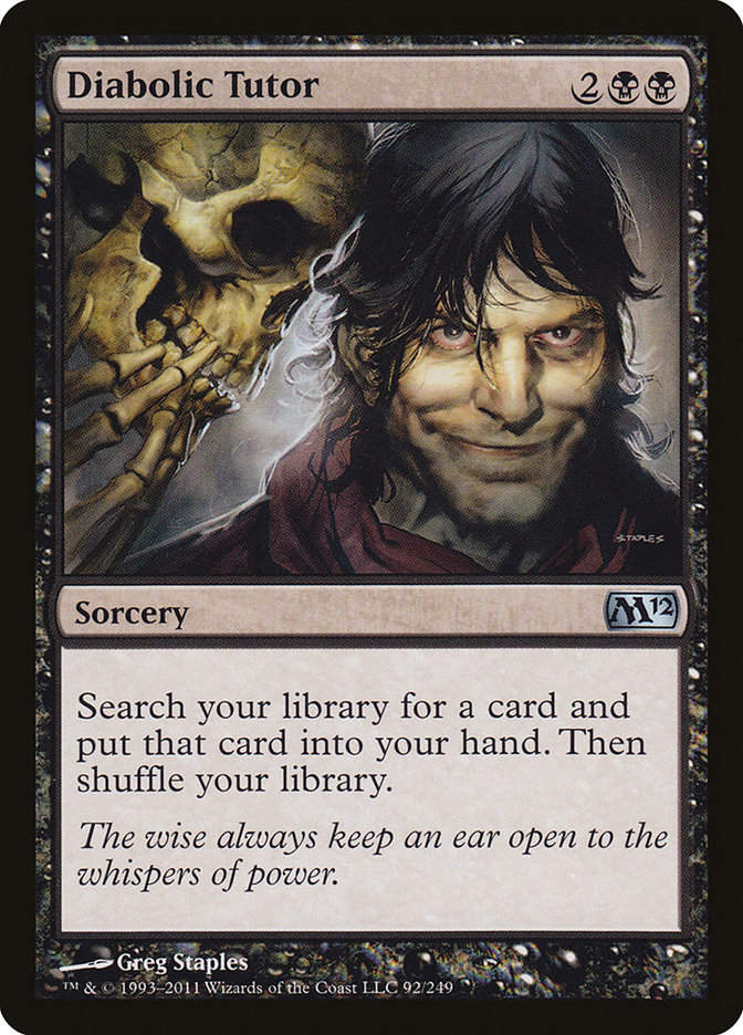 Diabolic Tutor (M12) (92)