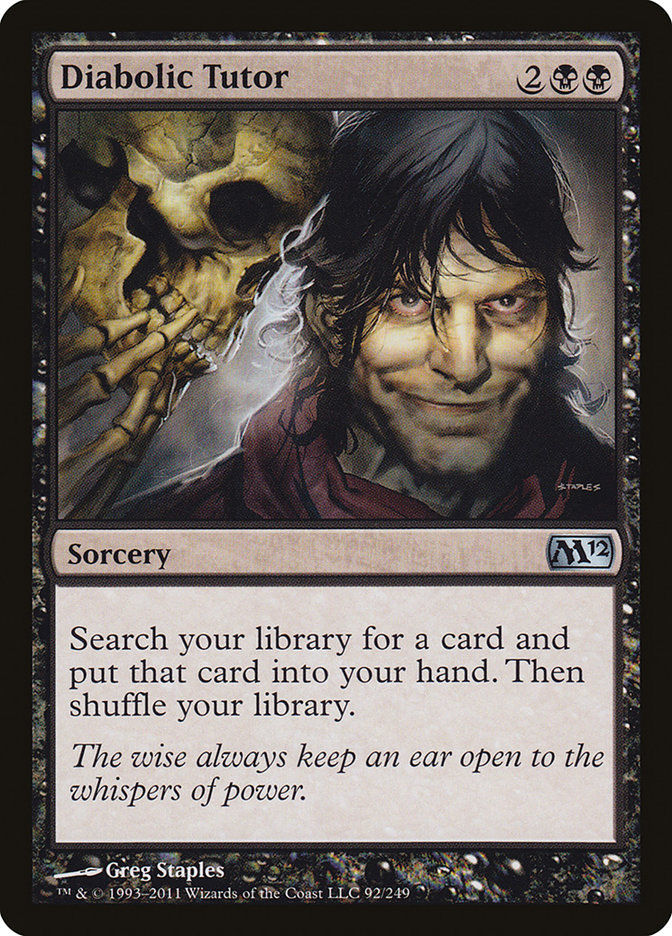 Diabolic Tutor (M12) (92)